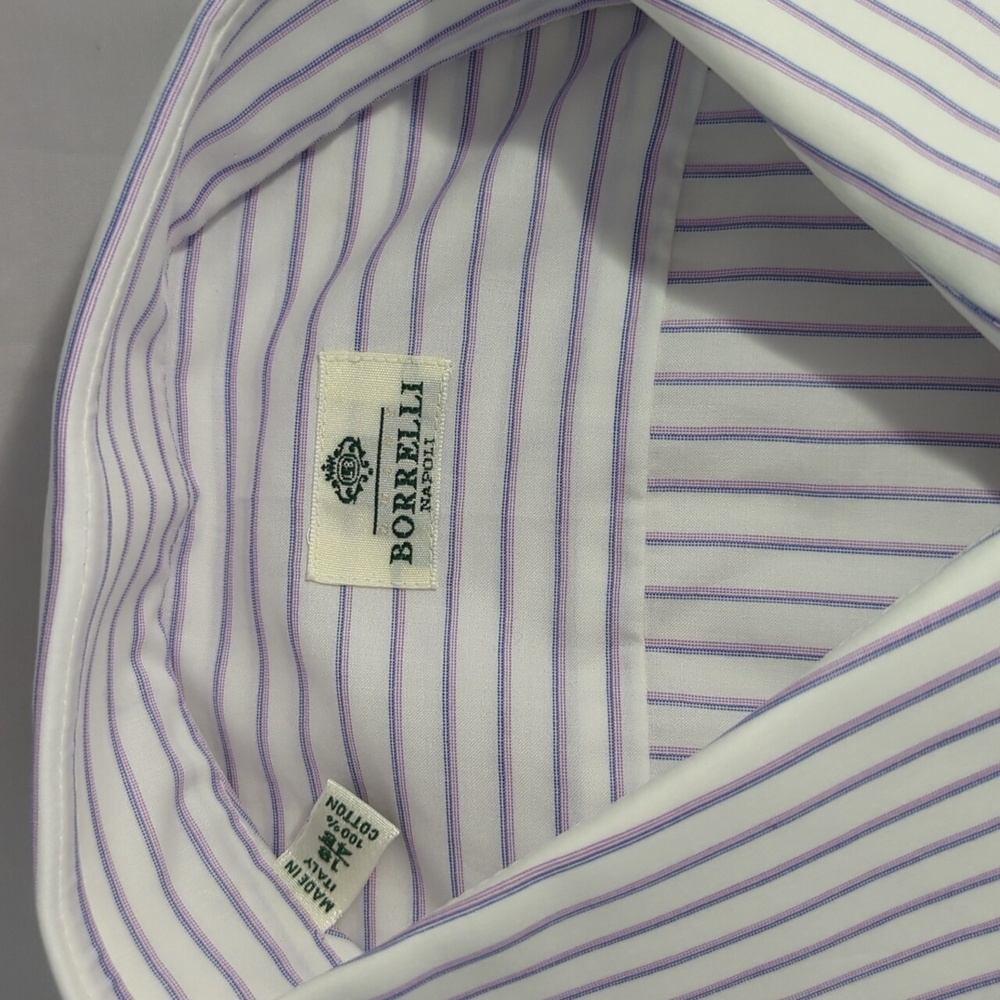 Luigi Borrelli Napoli Dress Shirt - Picture 2 of 5